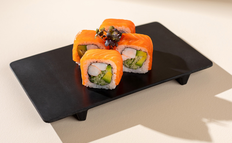 Ролл Калифорния в лососе (4 шт) 160г