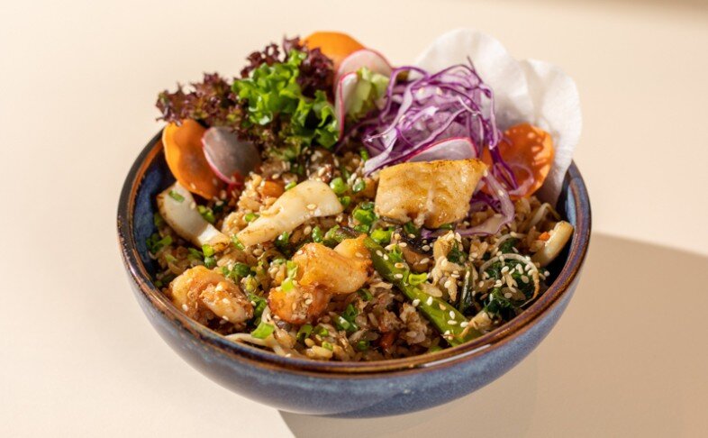 Рис жареный 400г