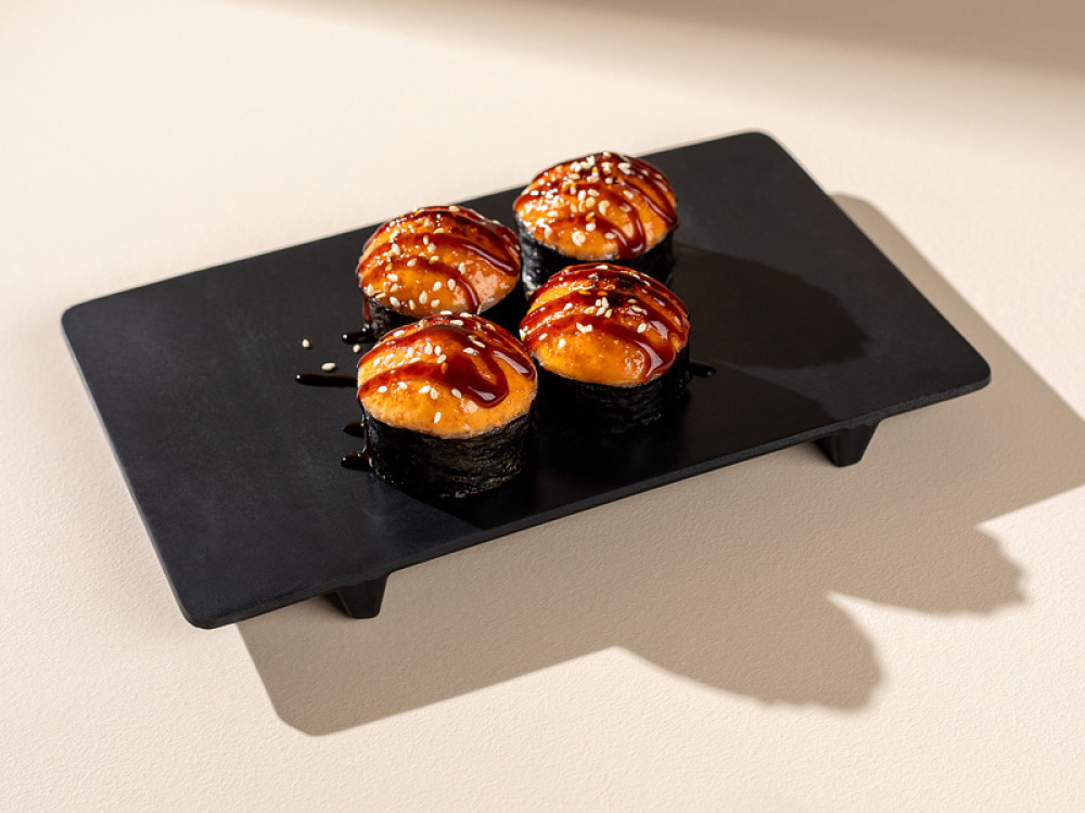 Ролл запеченый с угрём (4 шт) 150г