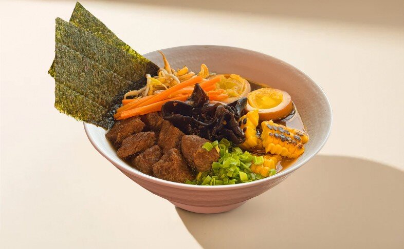 Рамен с говядиной 650г