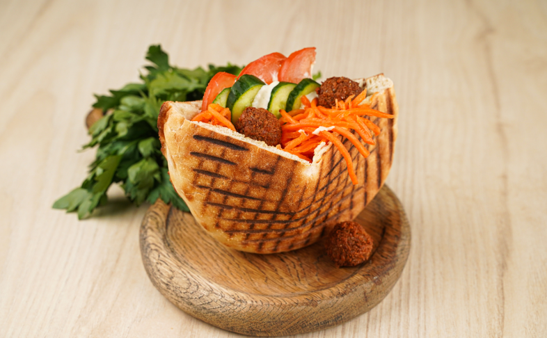 Шаверма с фалафелем