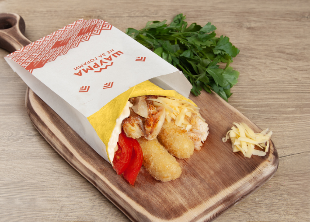 Шаурма 4 сыра