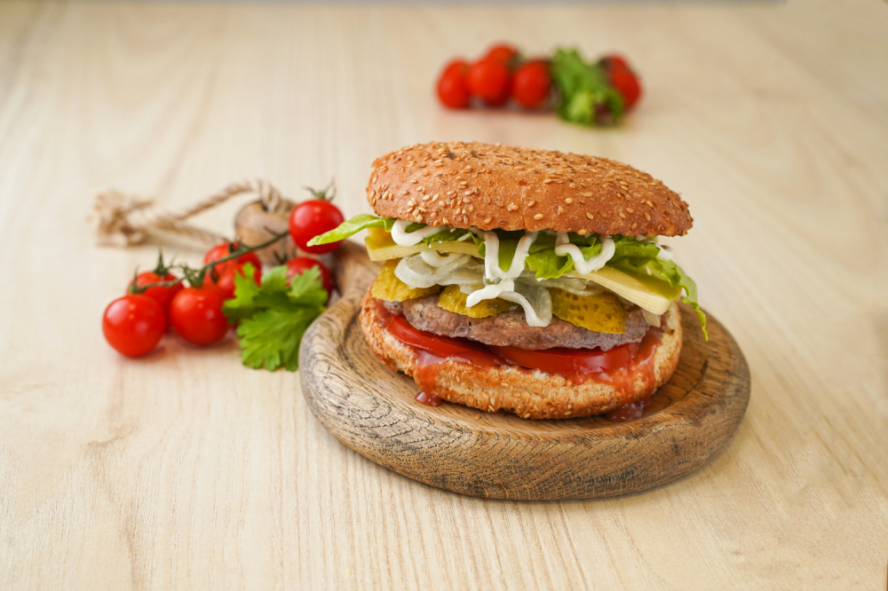 Бургер с говядиной