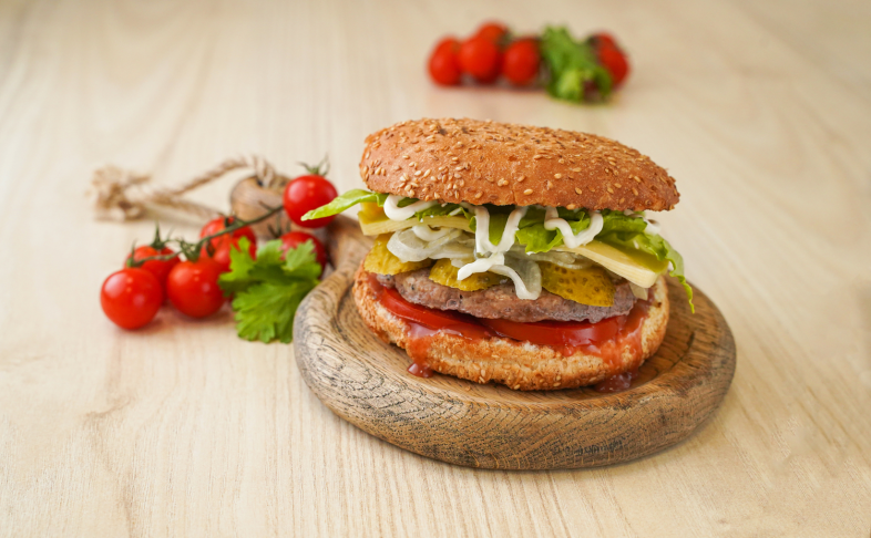 Бургер с говядиной