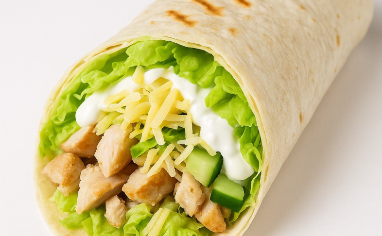 Шаурма ПП с греческим йогуртом