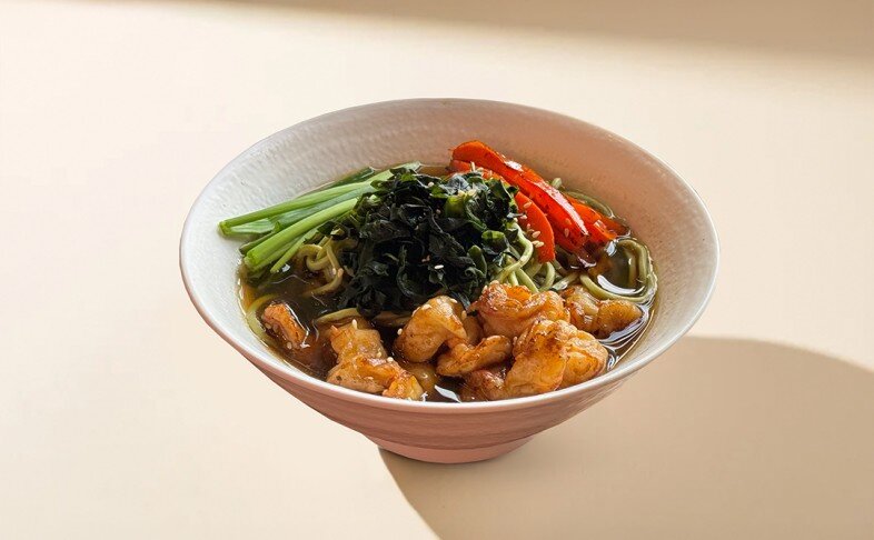 Горячее блюдо Рамен с креветкой 500г