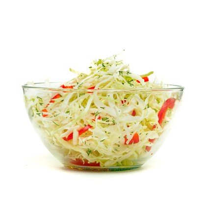 Салат из капусты с перцем
