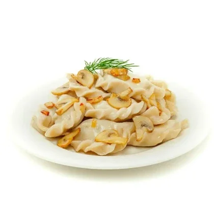 Вареники с картофелем и грибами