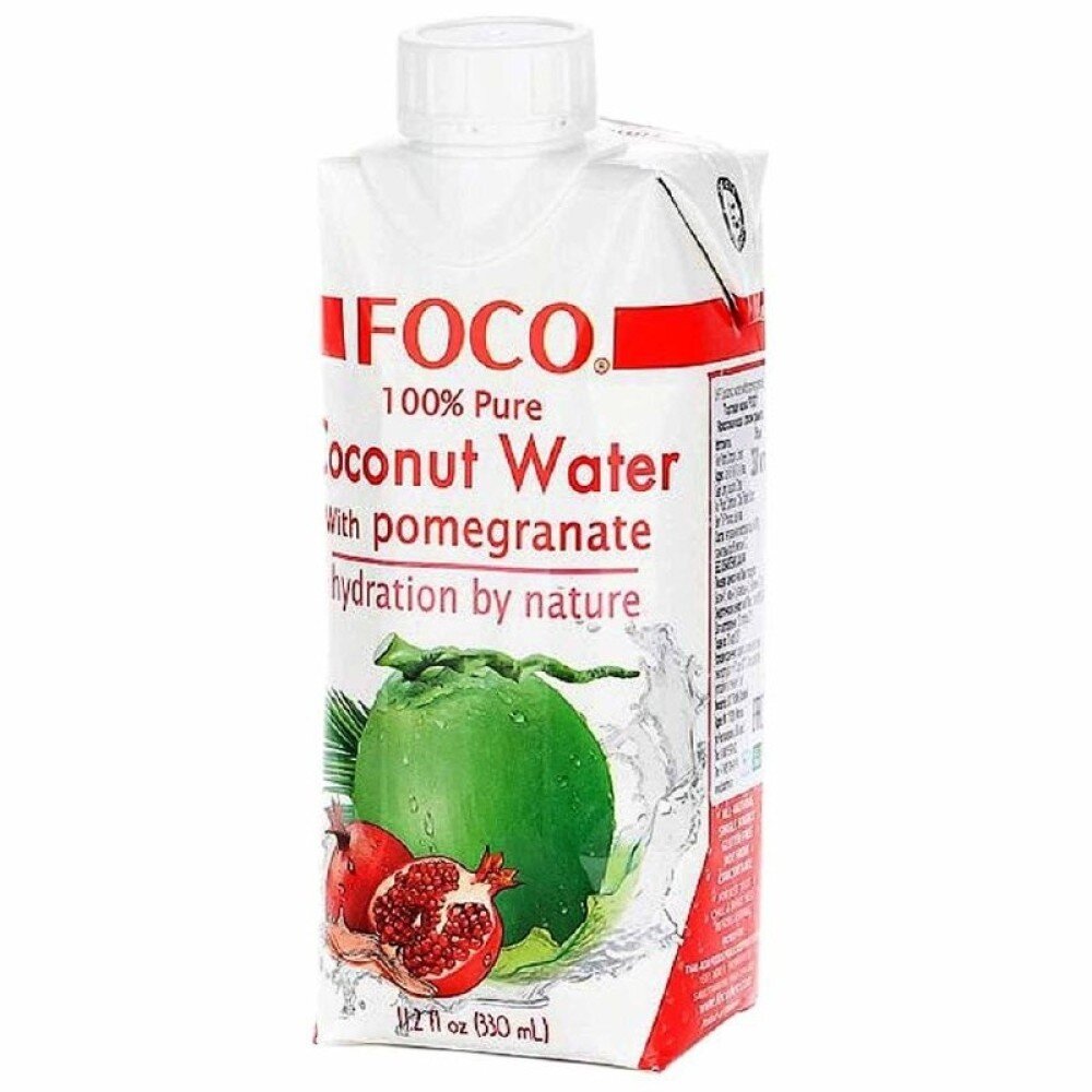 Кокосовая вода с соком Граната
