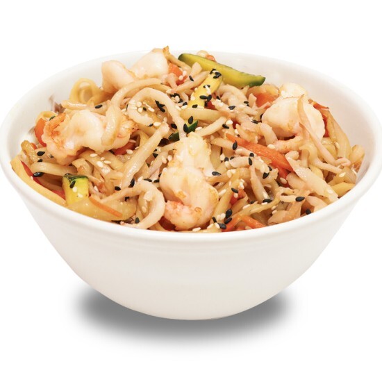 Удон с морепродуктами