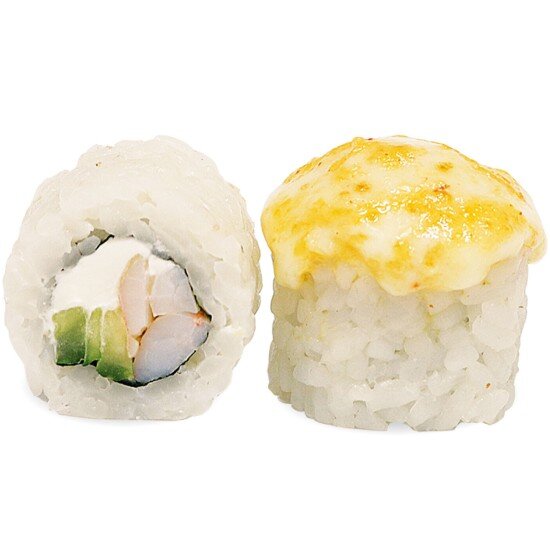 Ролл Вулкан спайси эби запечённый