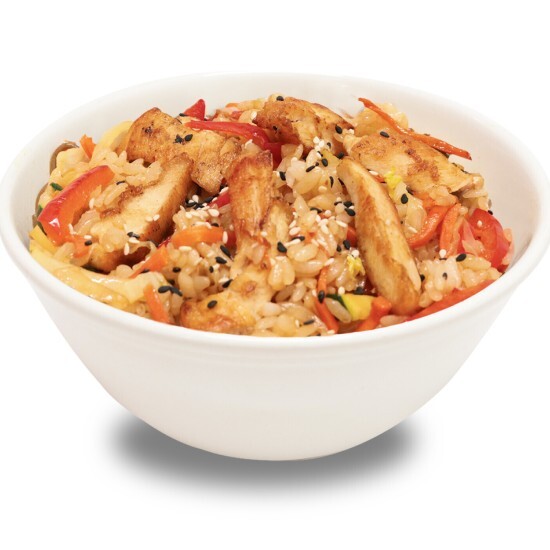 Рис с курицей