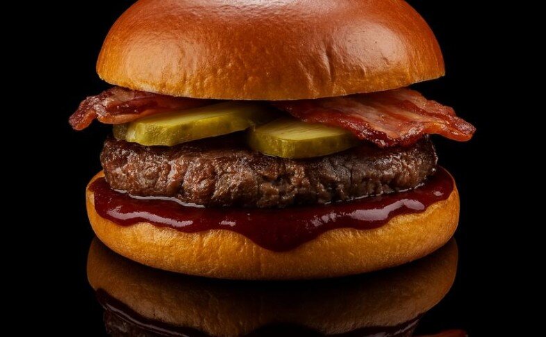 Бургер барбекю