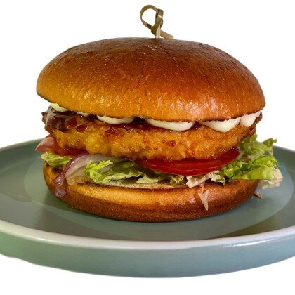 Ханган бургер XXL   с соусом BBQ/Чили