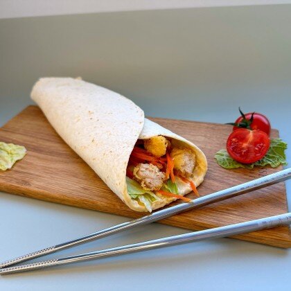 Цезарь ролл с курицей