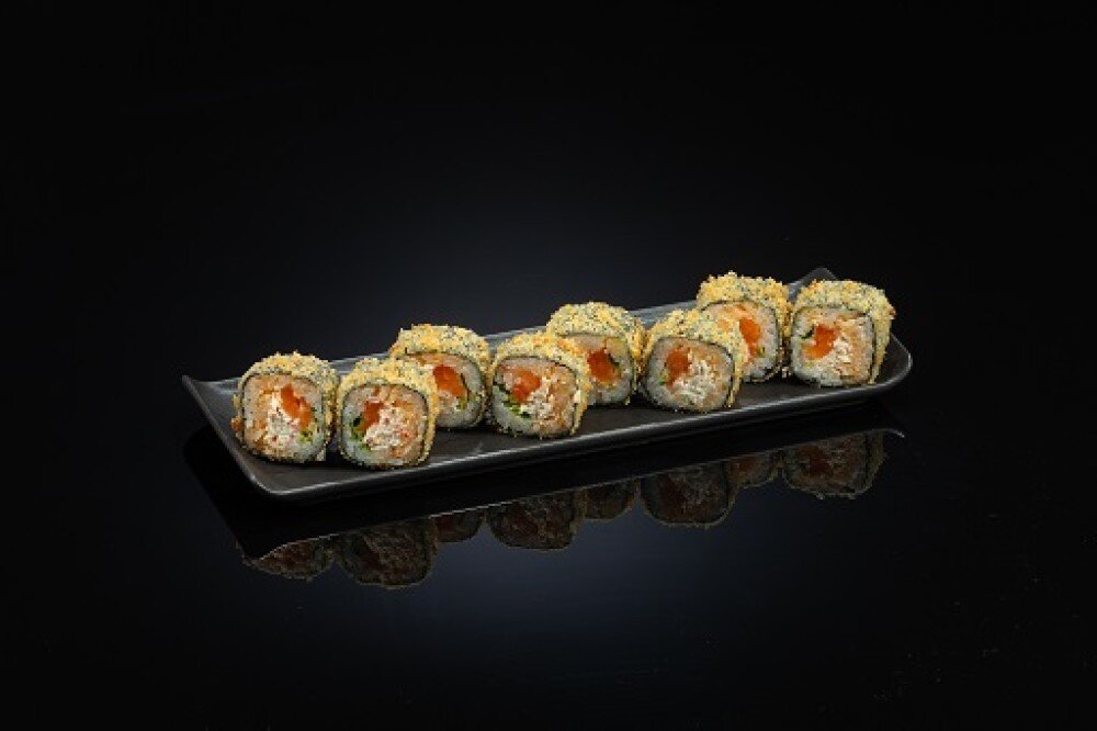 Ролл "Сяке кани фрай"