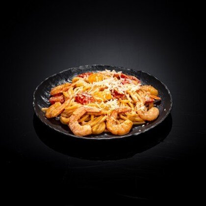 Паста с креветками