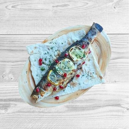 Сибас запеченый