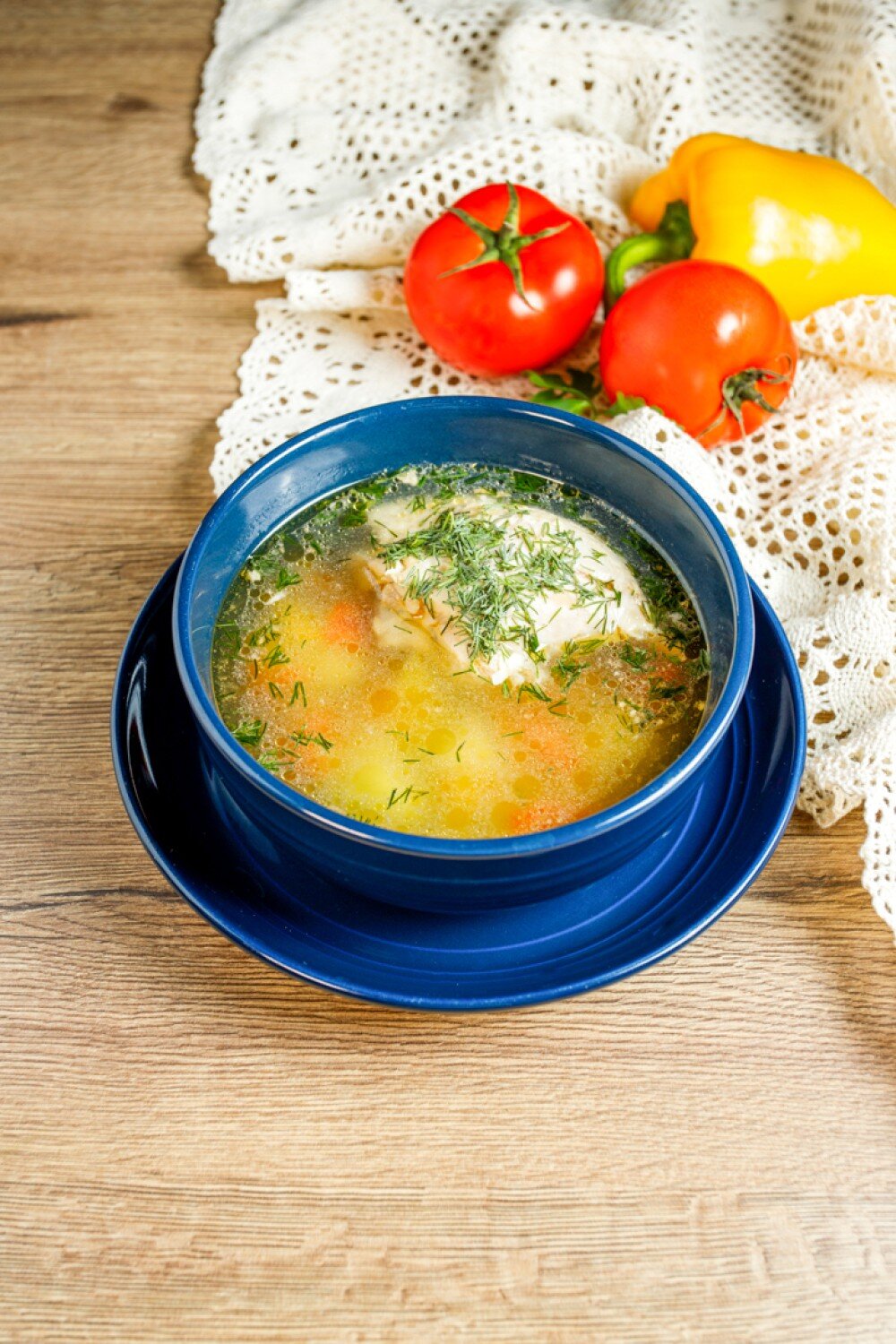 Суп с курицей