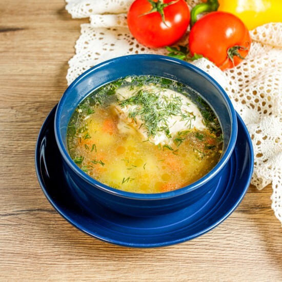 Суп с курицей