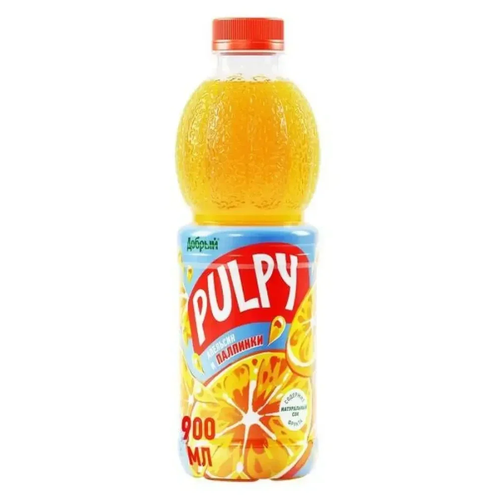 Добрый Pulpy 0,45 л апельсин