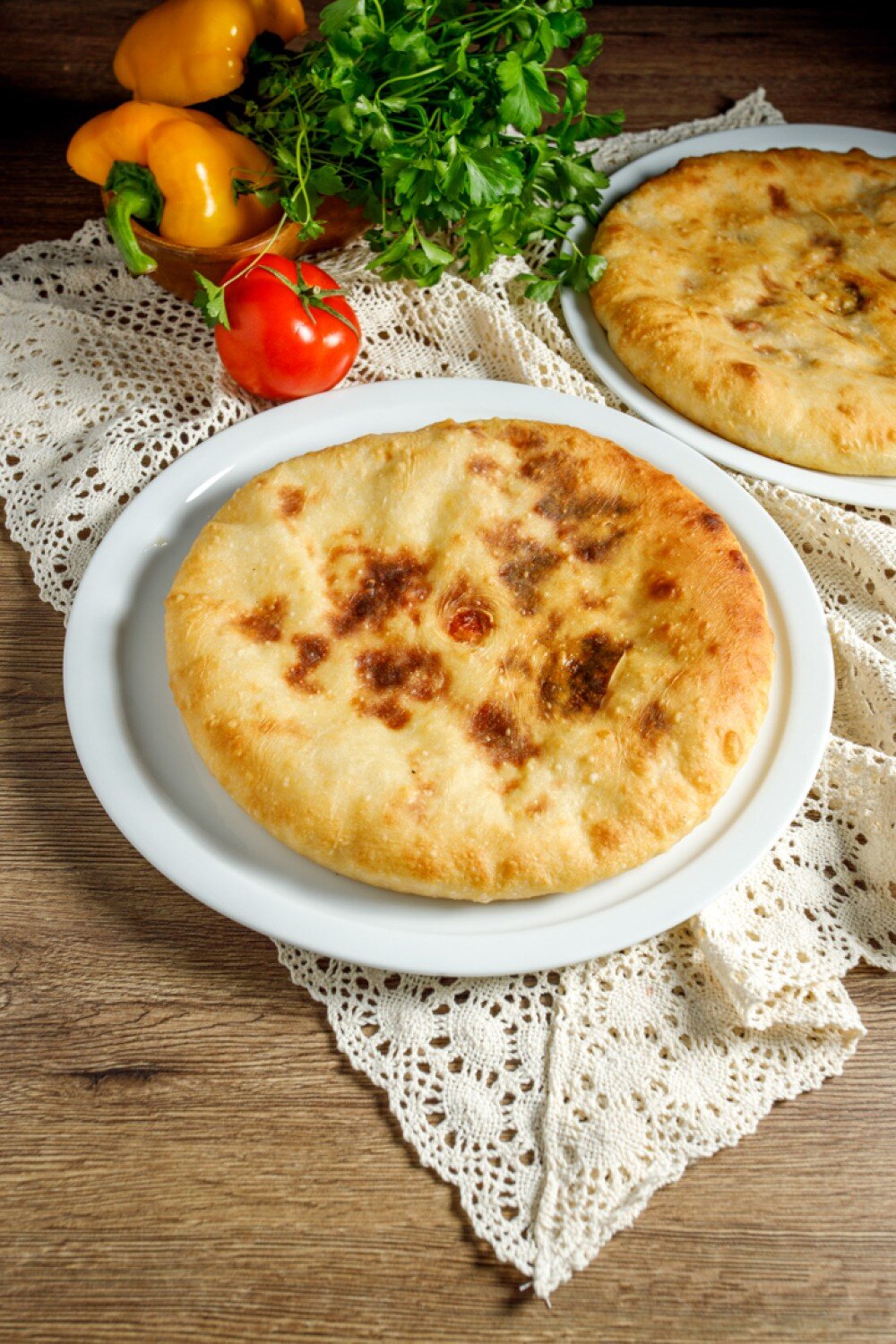 Пирог с сыром и картошкой 600гр