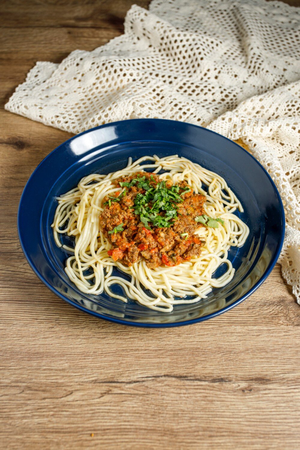 Спагетти с соусом 350гр