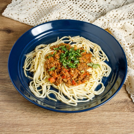 Спагетти с соусом 350гр