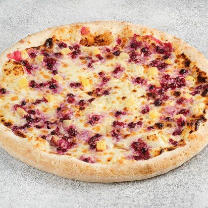 С брусникой и ананасом