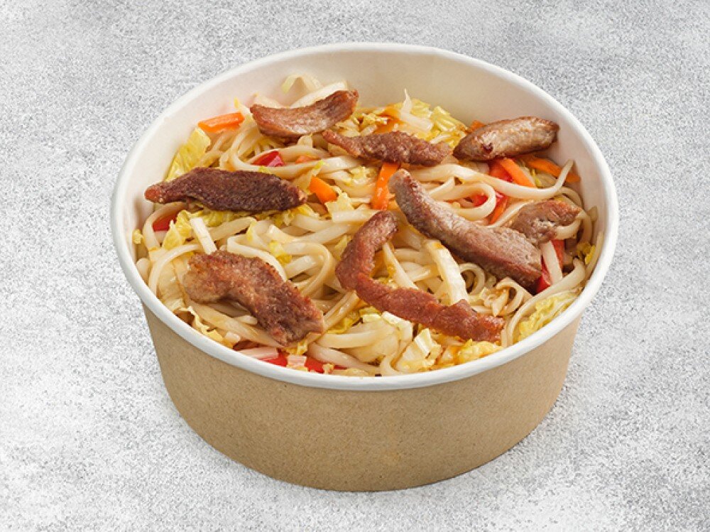 Лапша со свининой