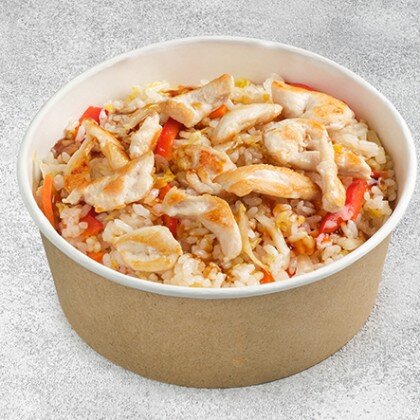 Рис с  курицей