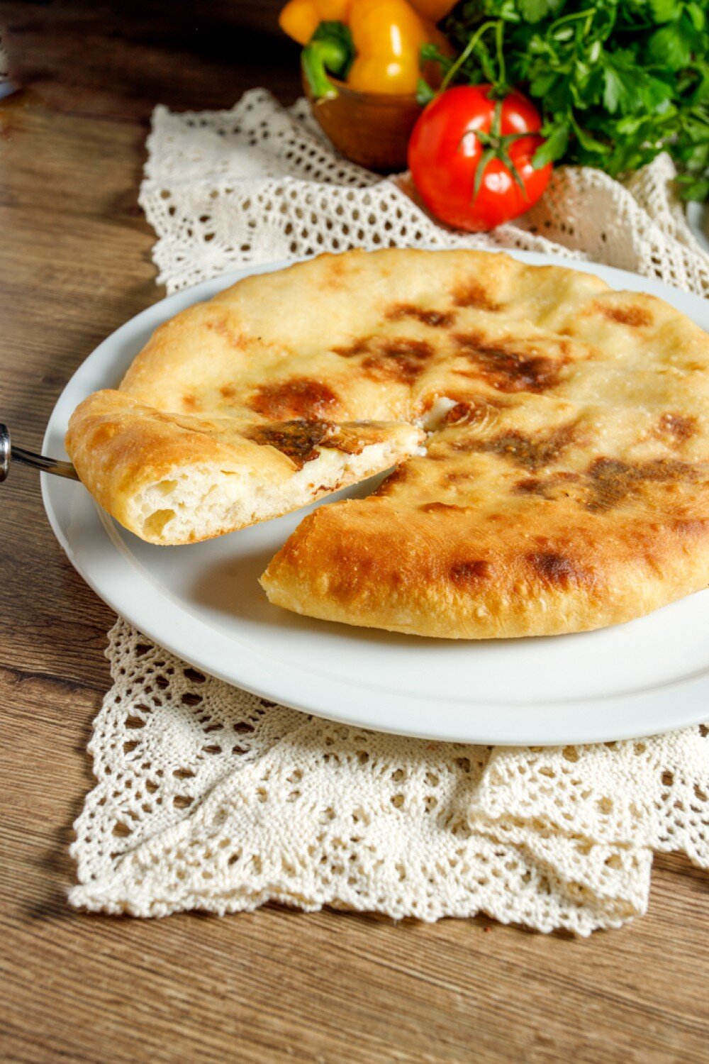 Пирог с осетинским сыром 500гр