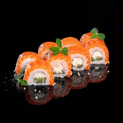 Филадельфия с зеленым луком