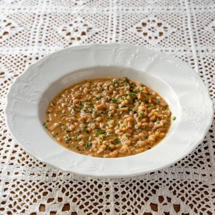 Полба разварная, с грибами