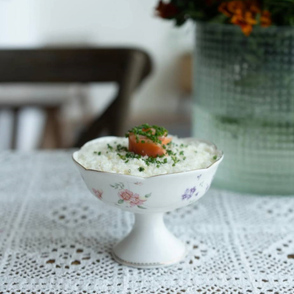 Мимоза с лососем домашнего посола