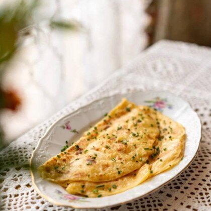 Кыстыбый с картофелем