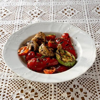 Овощи на гриле