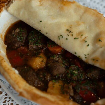 Жаркое из говядины, с овощами