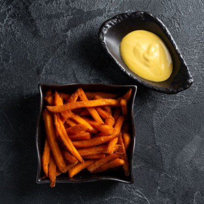Батат- фри с сырным спайси