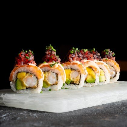 Ролл Никкей с лососем