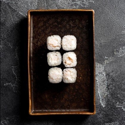 Маки ролл с креветкой и сливочным сыром