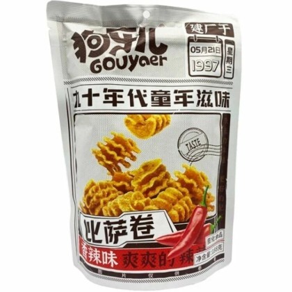 Чипсы рисовые Гоба "Перец Чили" 100гр