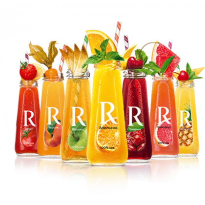 Сок в ассортим стекло БУ