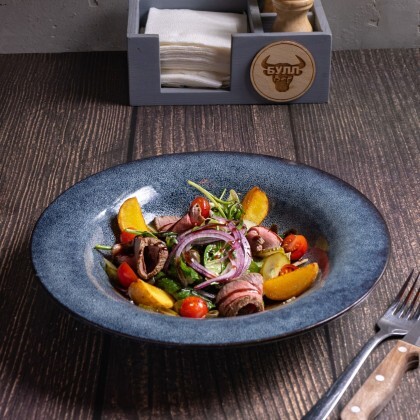 Салат с ростбифом