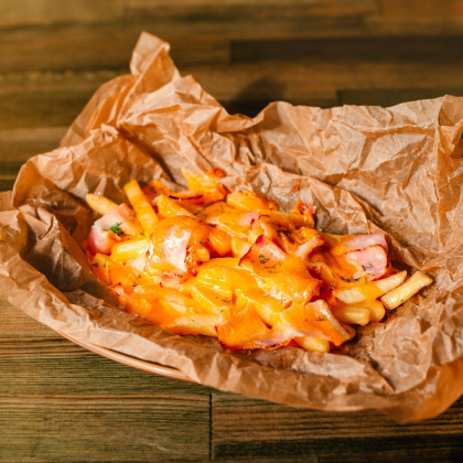 Фри-бэк с чеддером