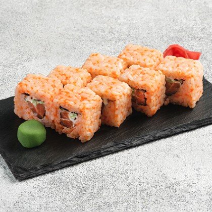 Калифорния с Лососем (витрина)