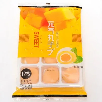 Рисовое моти, пирожное со вкусом манго без сахара 180гр