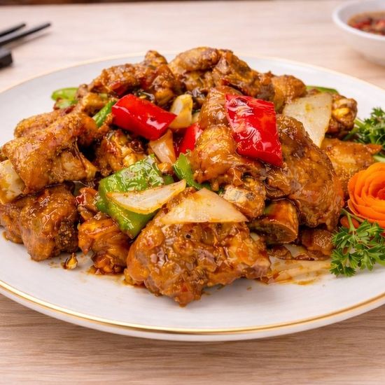 №172. Свиные ножки в соевом соусе