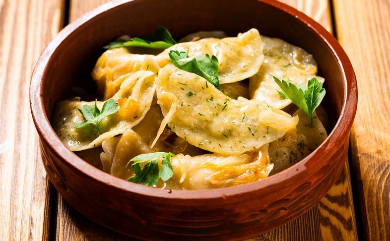 Вареники с картофелем