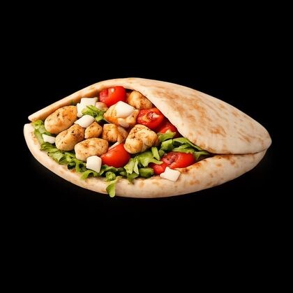 Курица в пите